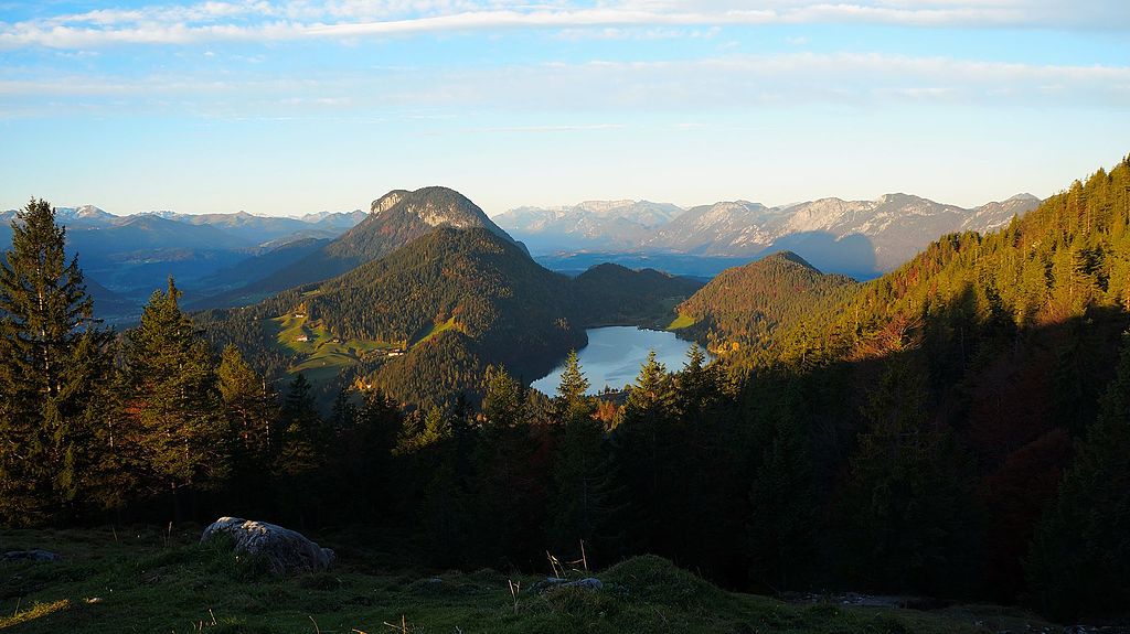 Blick auf den Hintersteiner See